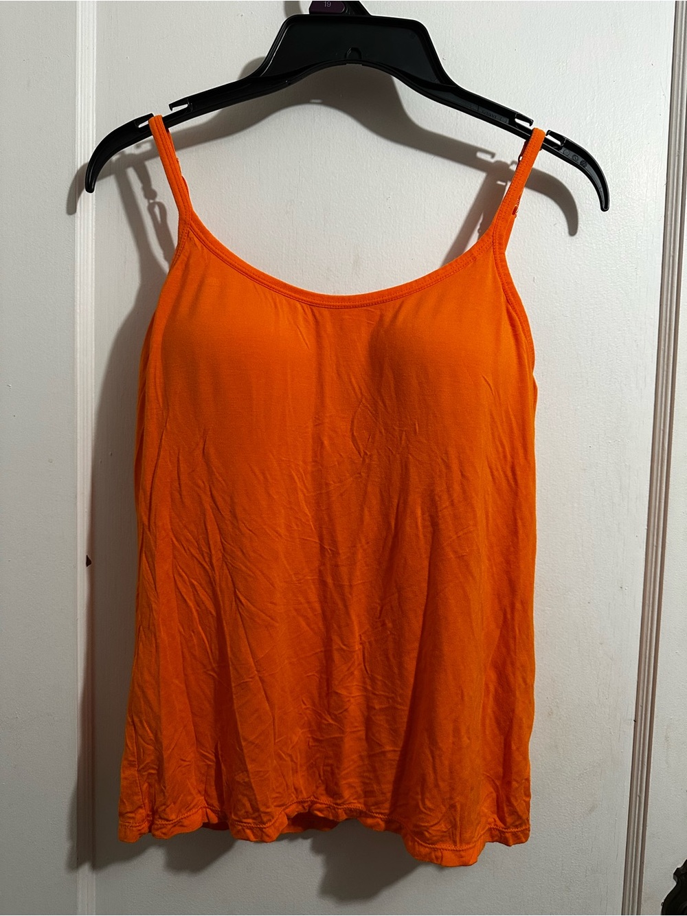 Women's Orange Spaghetti Strap Camisole NWOT